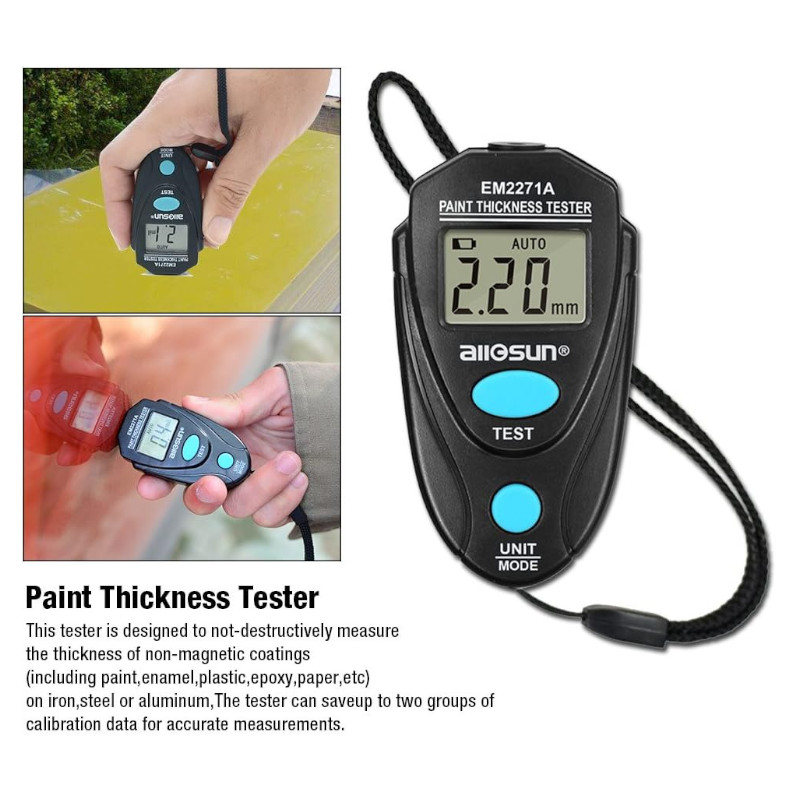 картинка Толщиномер EM2271A All Sun от магазина "мир Электроники"