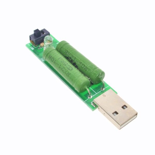 картинка Тестовое сопротивление для проверки USB 1А/2А от магазина "мир Электроники"