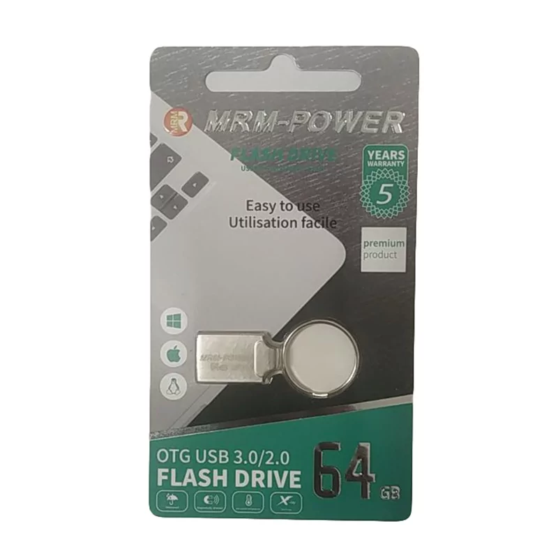 картинка Флешка MRM-POWER 64ГБ OTG USB 3.0/2.0 от магазина "мир Электроники"