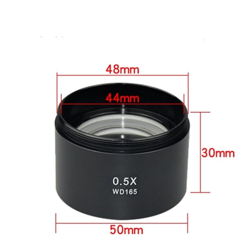 картинка Линза Барлоу 0,5X для увеличения рабочего расстояния микроскопа 7045 от магазина "мир Электроники"