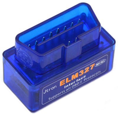 картинка ELM327 Bluetooth OBD-II диагностический сканер для автомобиля V2.1 для Android от магазина "мир Электроники"