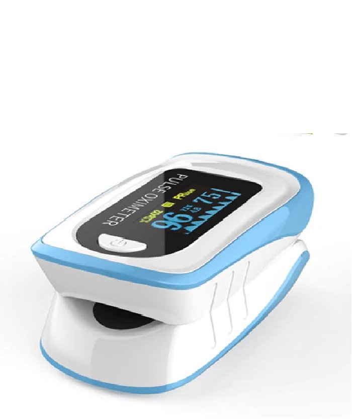 картинка Пульсомер, оксиметр с OLED дисплеем для пальца от магазина "мир Электроники"