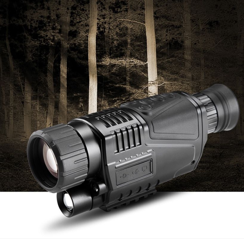 картинка Монокуляр ночного видения цифровой NV-300 5x40, с ИК-подсветкой от магазина "мир Электроники"