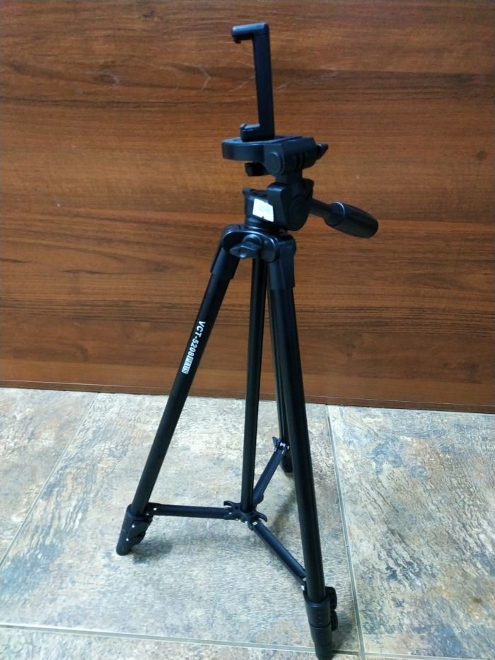 картинка Штатив VCT-5208 для смартфонов, фотоаппаратов от магазина "мир Электроники"