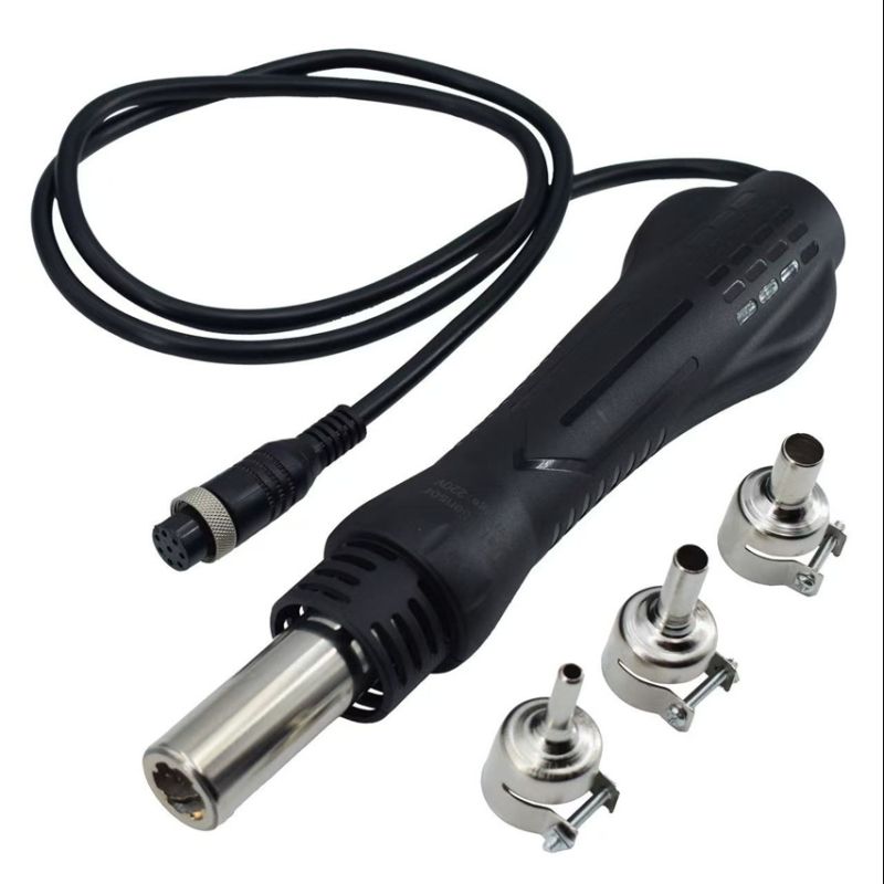 картинка Паяльная станция TECHREBAL 8586D Pro с запасными нагревателями от магазина "мир Электроники"