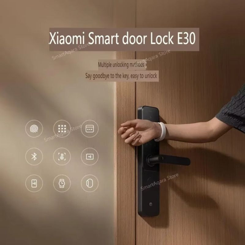 картинка Биометрический дверной замок Xiaomi Mijia E30 XMZNMST10LK, BT от магазина "мир Электроники"