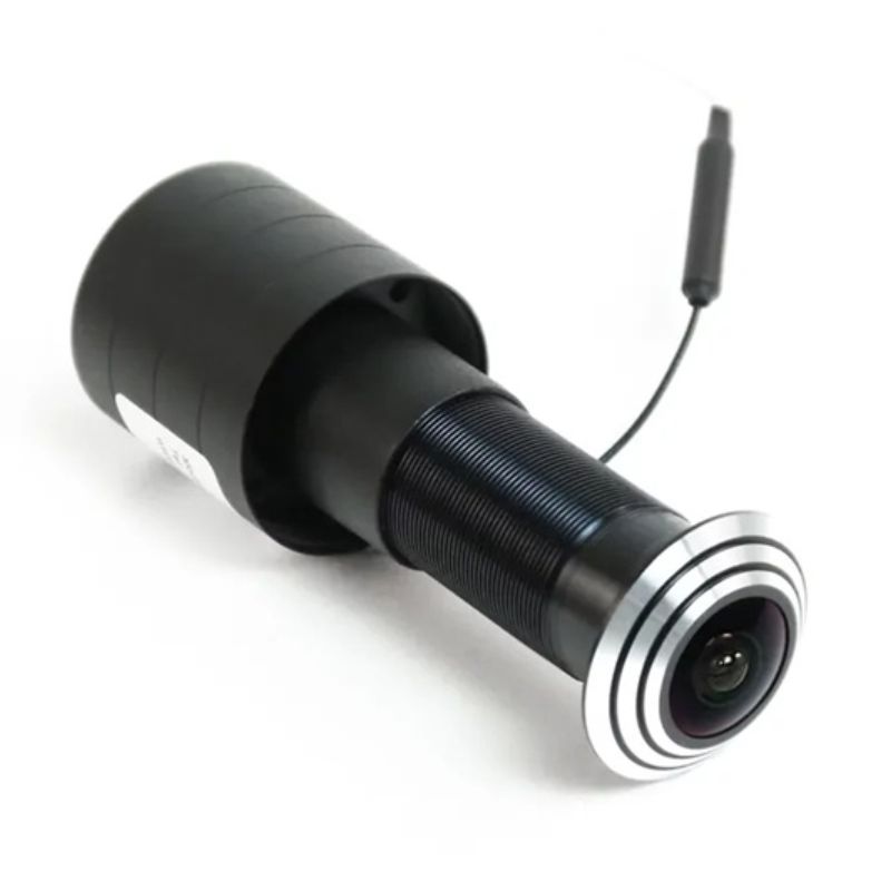 картинка Видео глазок дверной мини XJD-105C, Wi-Fi, 1080P, 1.7 мм, рыбий глаз от магазина "мир Электроники"