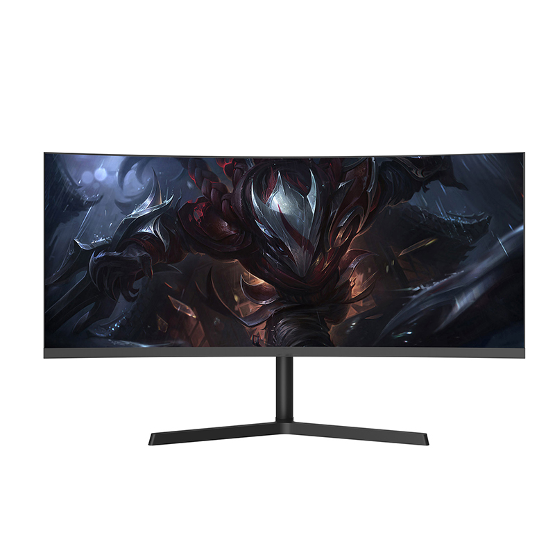 картинка Монитор игровой A-SITFTPANELMAX изогнутый 34" 4К, 165 Гц, черный от магазина "мир Электроники"