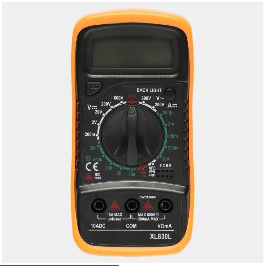 картинка Мультиметр XL830L многофункциональный от магазина "мир Электроники"