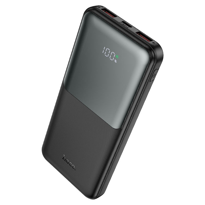 картинка Power Bank HOCO J136 20000 мАч, PD20 Вт, выход 2 USB, Type-C, быстрая зарядка от магазина "мир Электроники"