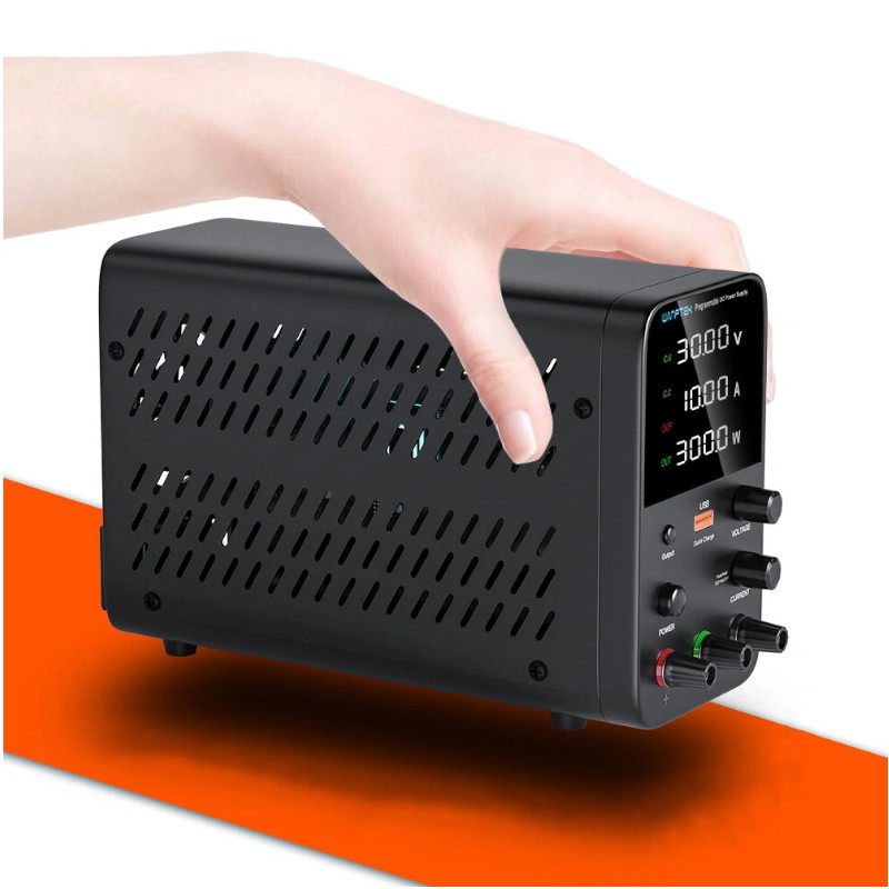 картинка Блок питания Wanptek WPS605H 0-60В/5А, USB, 4 разряда импульсный от магазина "мир Электроники"