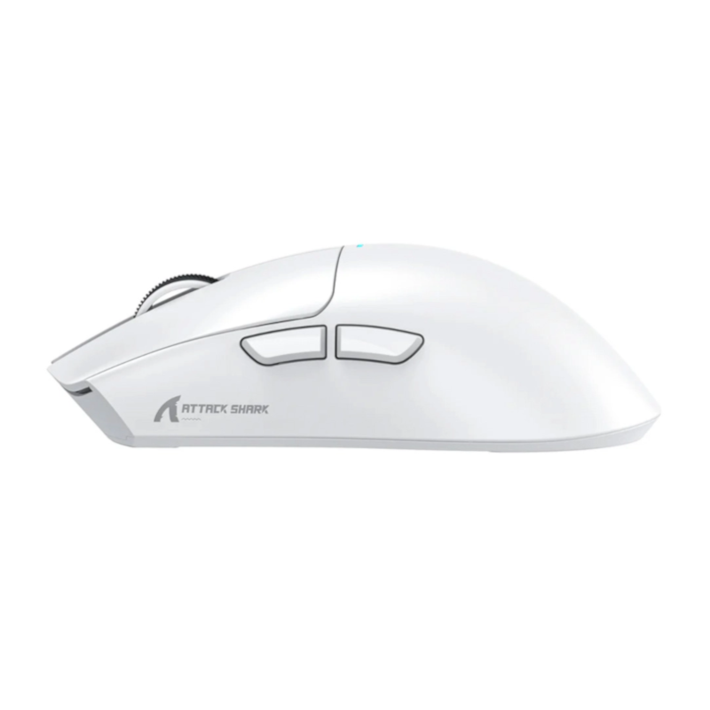 картинка Мышь беспроводная ATTACK SHARK X11 игровая, 300 мАч, белая от магазина "мир Электроники"