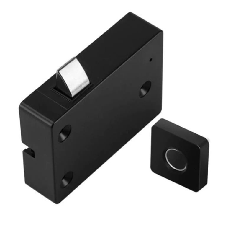 картинка Биометрический замок для шкафа Tuya Smart Lock BT, черный от магазина "мир Электроники"