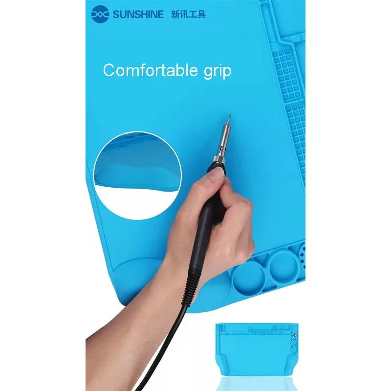 картинка Силиконовый термостойкий коврик SS-004H 3D, 45х30x3 см от магазина "мир Электроники"