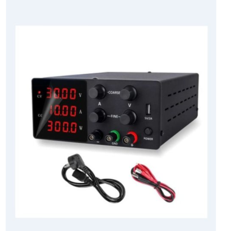 картинка Блок питания Nice-Power R-SPS3020, 0-30В/20A, 600 Вт, 3 индикатора, черный от магазина "мир Электроники"