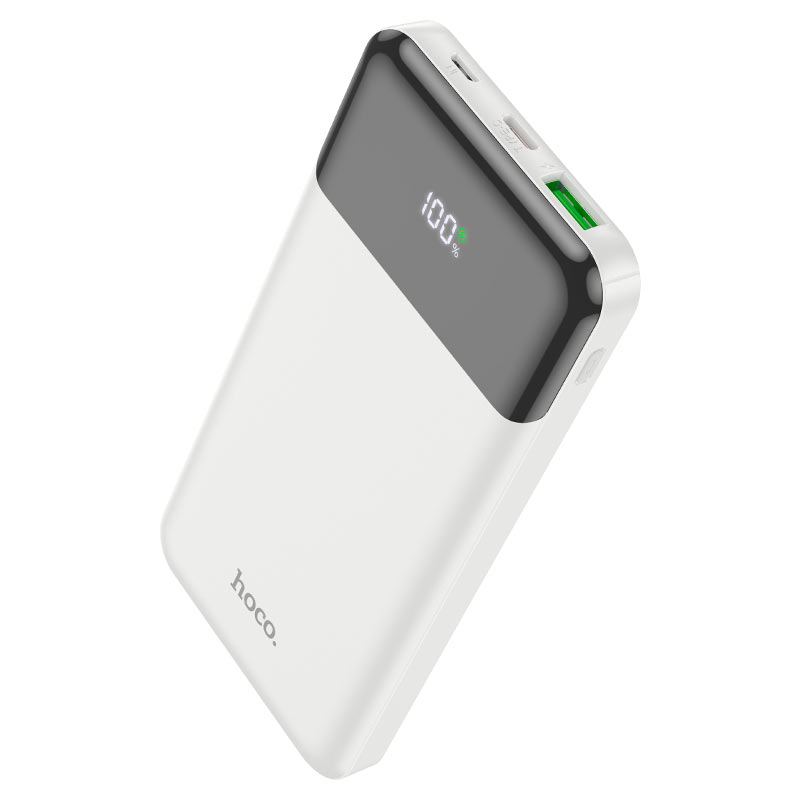 картинка POWER BANK HOCO J102 10000 мАч LED, USB, USB-C, PD 20W, QC3.0 от магазина "мир Электроники"