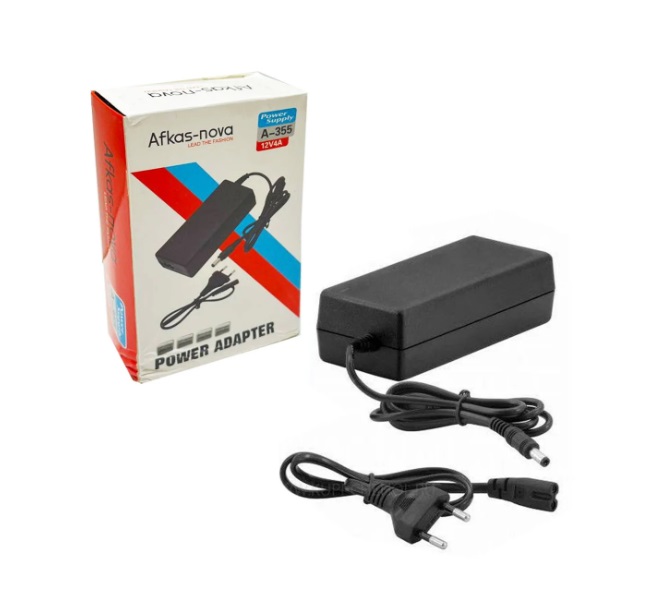 картинка Блок питания Afkas-nova A-355, 12В 4А от магазина "мир Электроники"