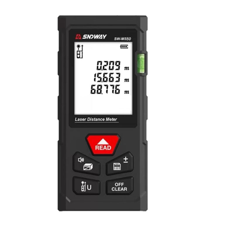 картинка Лазерный дальномер SNDWAY SW-MS50 до 50 м от магазина "мир Электроники"