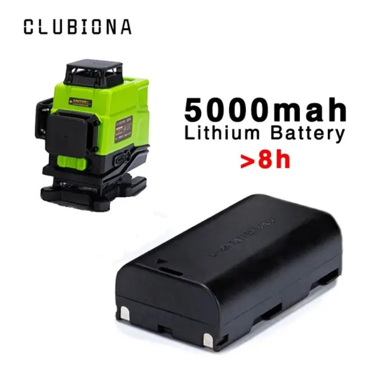 картинка Аккумулятор Li-Ion 5000 мАч для лазерного уровня Clubiona IE16  от магазина "мир Электроники"