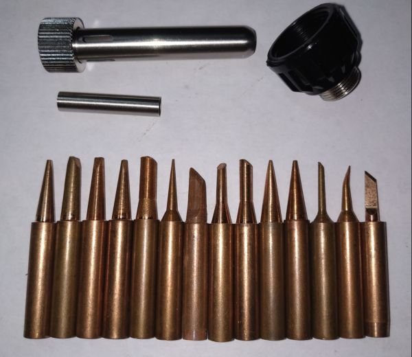 картинка Жала для паяльника 900M, медные 14 шт. от магазина "мир Электроники"