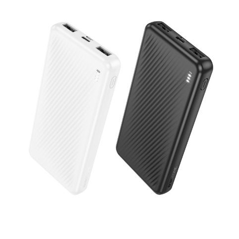 картинка Power Bank Borofone BJ80 10000мАч, PD20 Вт, QC 3.0, 2 USB, USB-C, Черный от магазина "мир Электроники"