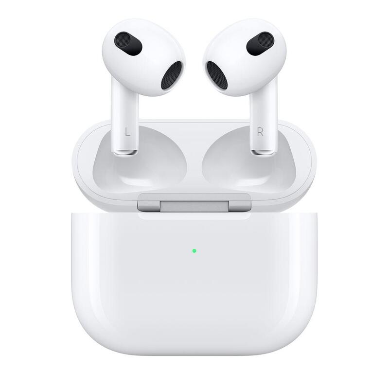 картинка Наушники беспроводные AirPods 3 Prenium, MME73CH/A (A2565) белые		 от магазина "мир Электроники"