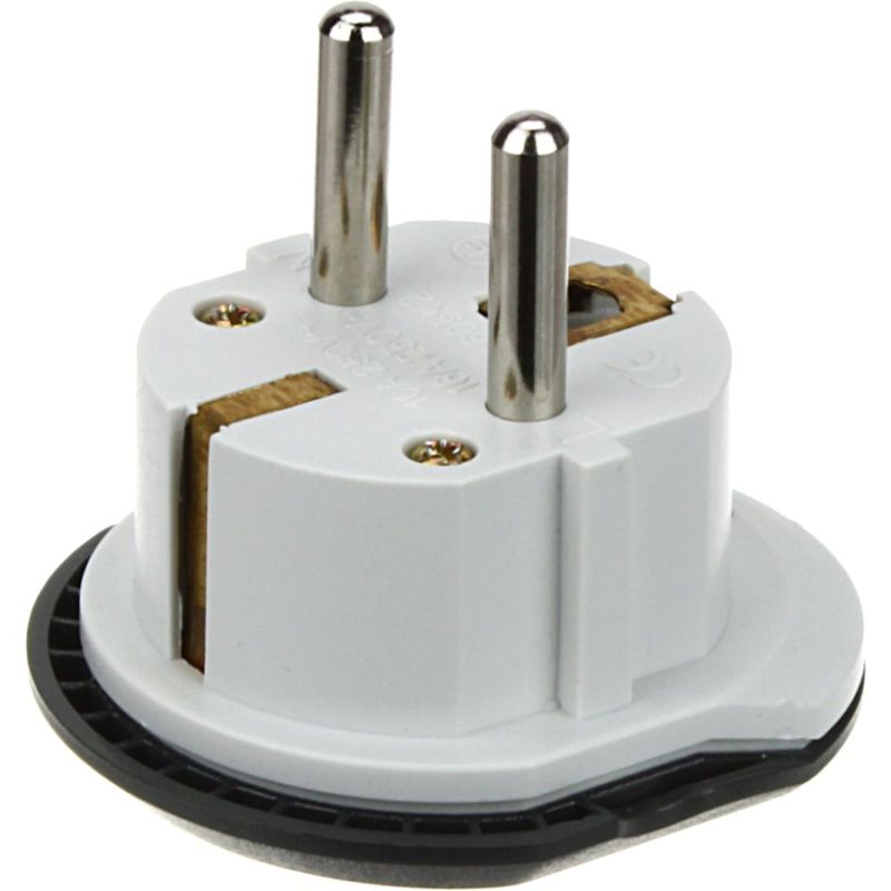 картинка Адаптер сетевой переходник Marken KT605, KT168 на розетку Евро 220В от магазина "мир Электроники"