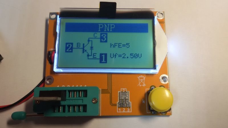 картинка Многофункциональный тестер LCR-T4 радиодеталей на микроконтроллере от магазина "мир Электроники"