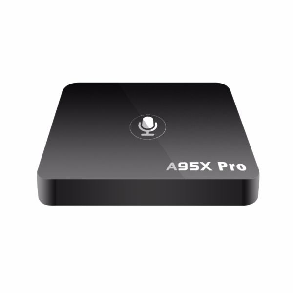 картинка TV Box A95X Pro, CPU S905W, Android 7.1, 2/16 ГБ, 1.5 Гц с голосовым поиском от магазина "мир Электроники"
