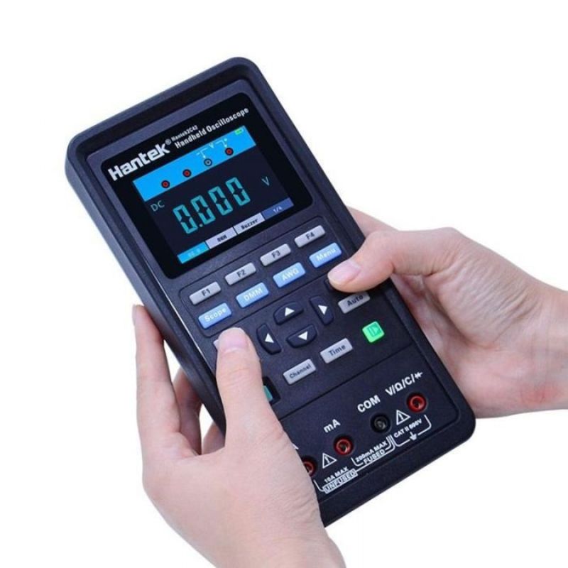 картинка Осциллограф-мультиметр Hantek 2C42, 40 МГц, 2-канала, 2600 мАч от магазина "мир Электроники"