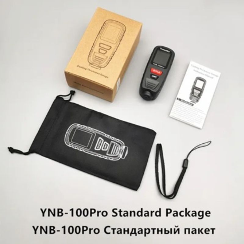 картинка Толщиномер Yunombo YNB-100 Pro, Fe, nFe, Fe+Zn до 1,8 мм от магазина "мир Электроники"