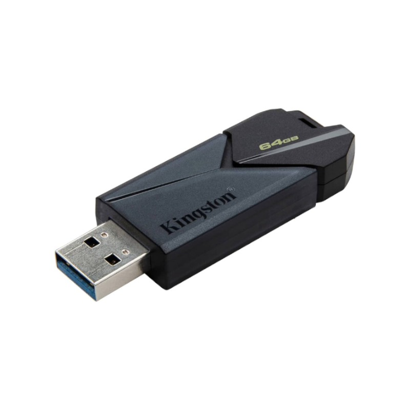 картинка Флешка Kingston DTXON/64GB, 64GB, USB 3.2, черный от магазина "мир Электроники"