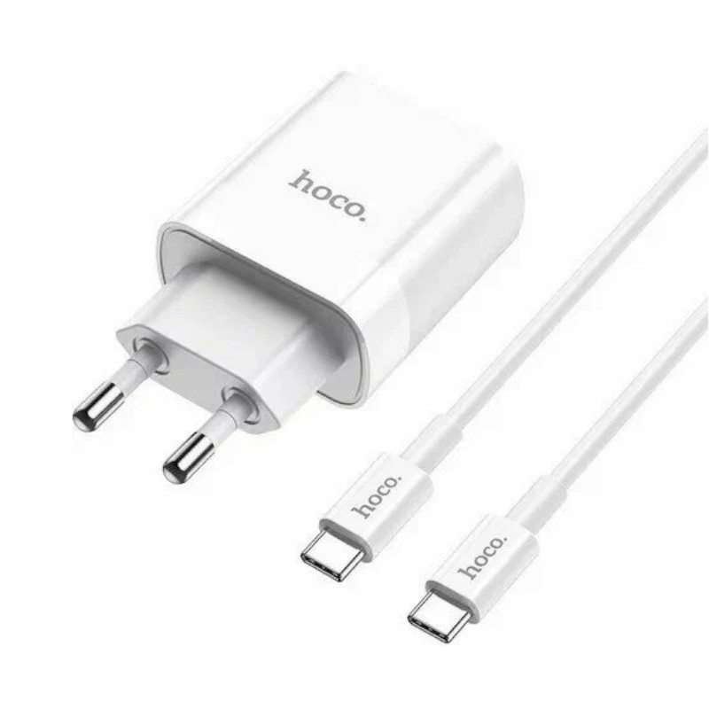 картинка Сетевое зарядное устройство Hoco C76A Pro, PD 30Вт, Type-C на Type-C от магазина "мир Электроники"
